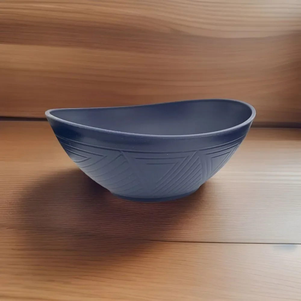 Homienly 26 oz Wheat Straw Bowls Mondrian Style Set of 4 Mixed Colors